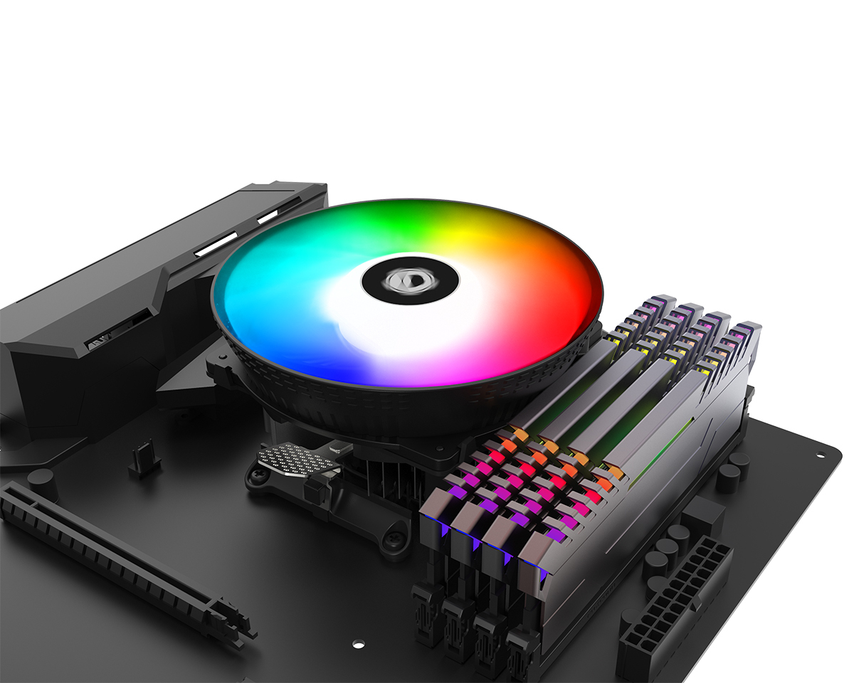 Кулер Процессорный ID-Cooling для CPU DK-03 RAINBOW