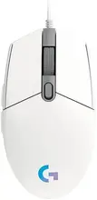 Мышь Logitech G102 Lightsync 910-005809, цвет белый