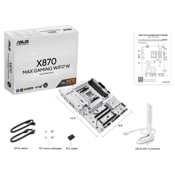 Материнская плата ASUS AMD X870 X870 MAX GAMING WIFI7 W