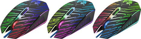 Мышь Defender Dark Agent GM-590L 52590, цвет черный