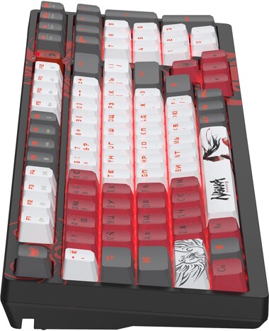 Клавиатура A4tech Bloody S98 NARAKA BLMS RED PLUS, цвет черный
