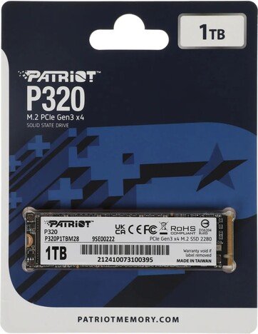 Внутренний твердотельный накопитель Patriot P320 1TB