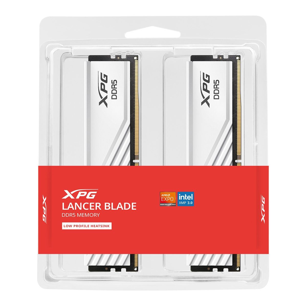 Оперативная память ADATA LANCER BLADE DDR5 6400МГц 2*16GB, AX5U6400C3216G-DTLABWH