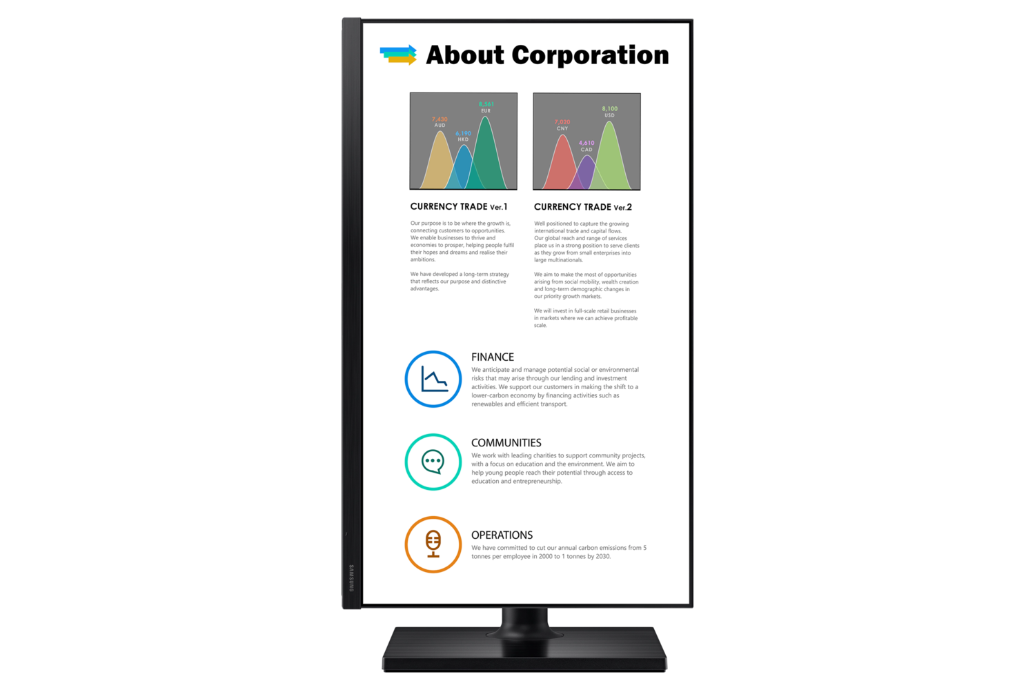 Монитор Samsung F27T450FQ 27.0-inch черный