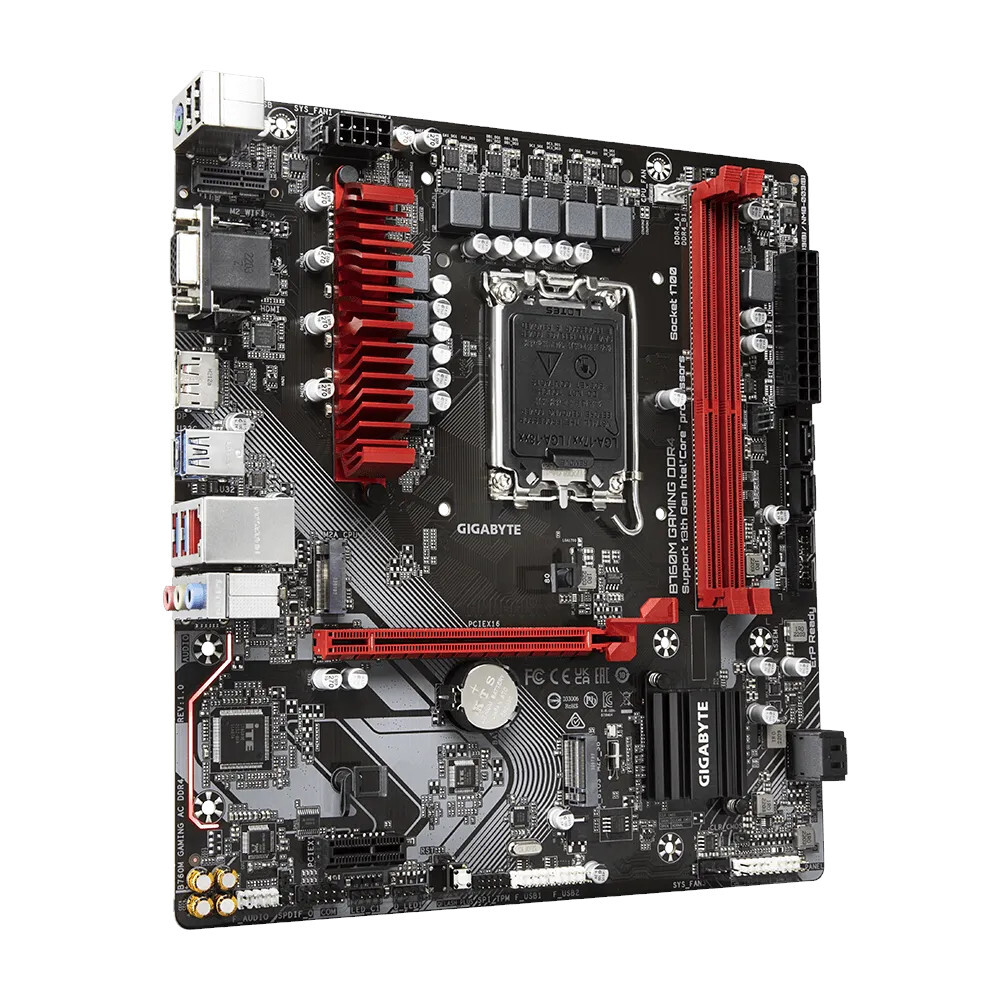 Материнская плата Gigabyte LGA 1700 Intel B760 B760M GAMING DDR4