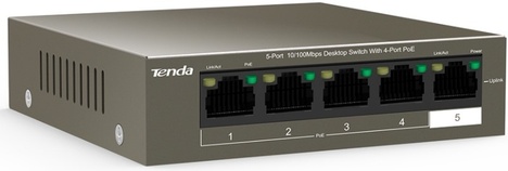 Коммутатор TENDA TEF1105P-4-38W