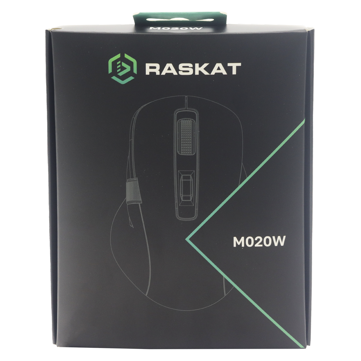 Мышь Raskat Мышь M020W, цвет черный