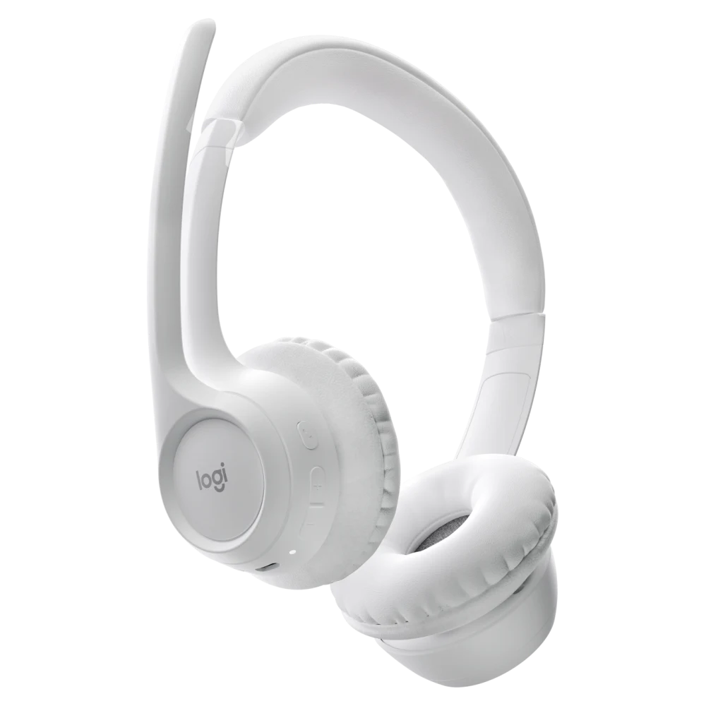 Bluetooth-гарнитура Logitech Zone 300, цвет белый