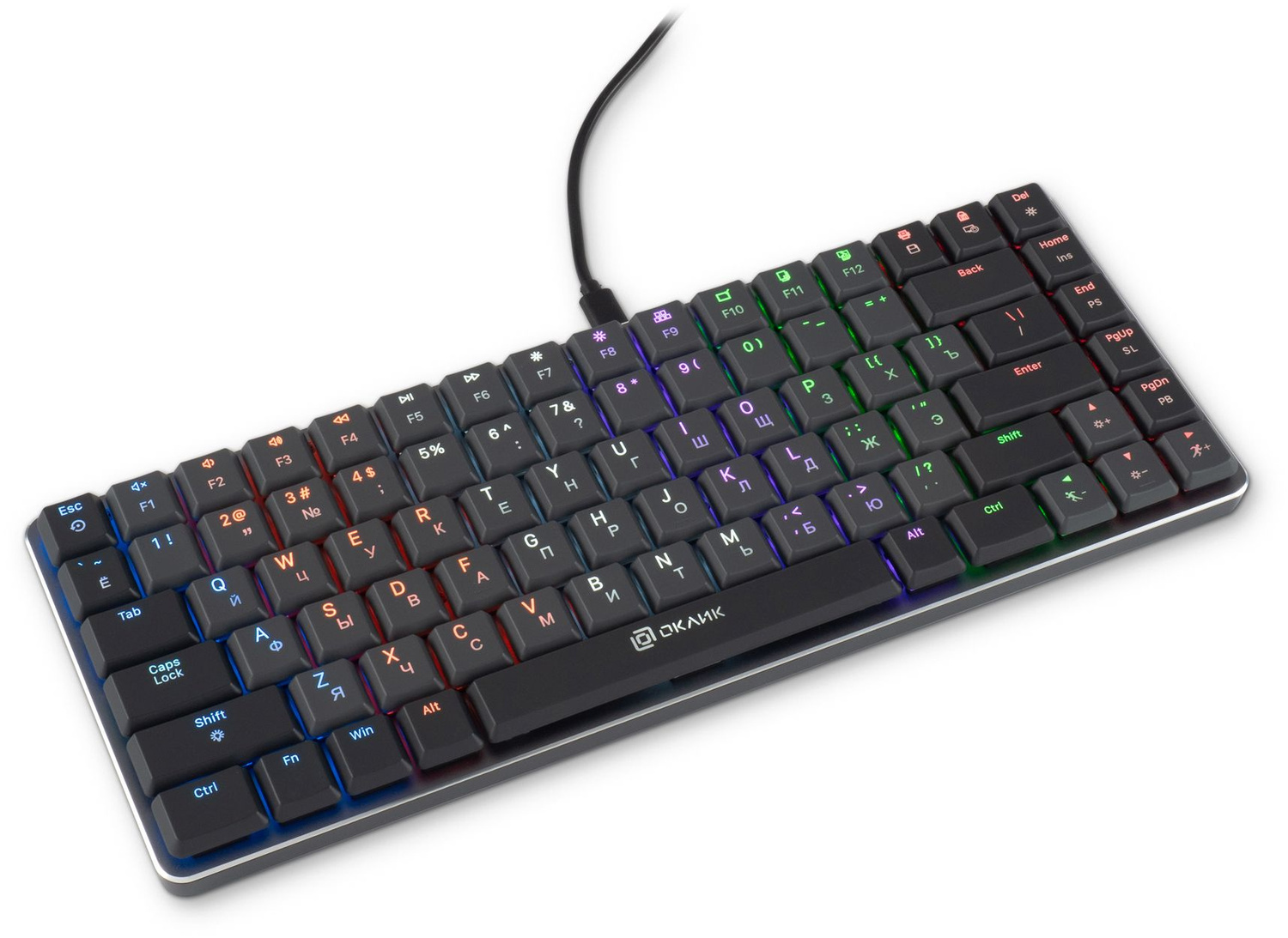 Клавиатура Oklick KeyBoard K615X 1934413, цвет черный