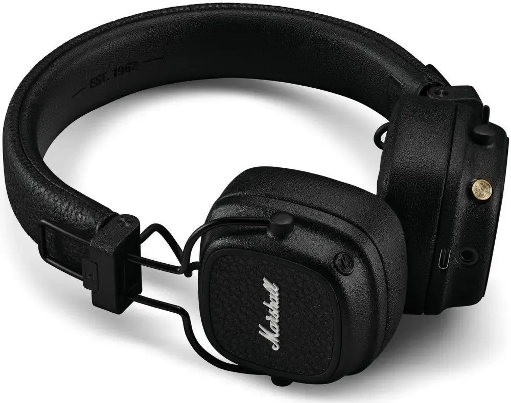 Bluetooth-гарнитура Marshall Major V, цвет черный