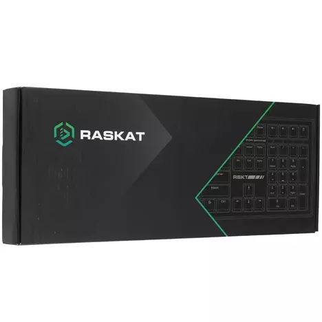 Клавиатура Raskat Клавиатура KM002-UV-GRAY, цвет серый