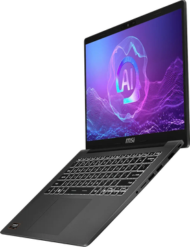 MSI Modern A14 AI+ F3HMG AMD Ryzen AI 5 330 14" FHD (1920*1080),IPS,DDR5 16GB (8GB*2),512GB SSD AMD Radeon Graphics,backlight,46.8Wh,1.5kg,1y,Dos,Platinum Gray