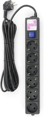 Сетевой фильтр Powercube SPG6 (3х1.5) 5m