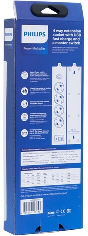 Сетевой фильтр Philips Сетевой фильтр CHP8246BB/51