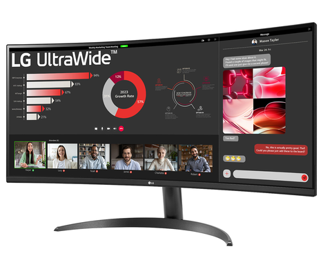 Монитор LG 34WR50QK-B 34.0-inch черный