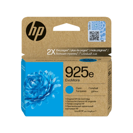 Картридж голубой HP Inc. G25e EvoMore, 4K0W0PE