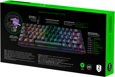 Клавиатура Razer Huntsman Mini RZ03-03391500-R3R1, цвет черный