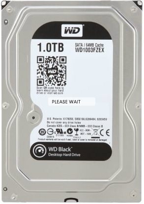 

Жесткий диск Western Digital Black 3.5 FZEX 1TB 7.2K SATA3