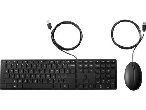 Клавиатура+мышь HP Inc. 320MK 9SR36AA#ACB, цвет черный