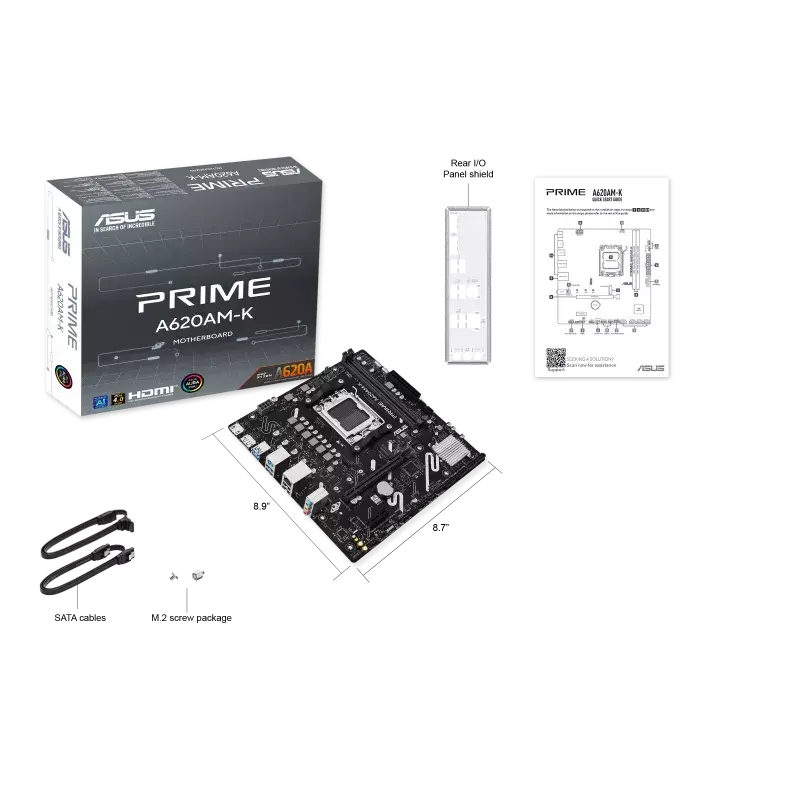 Материнская плата ASUS AMD A620A PRIME A620AM-K