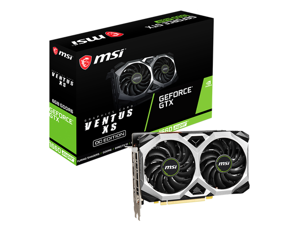 

Видеокарта MSI GeForce GTX 1660 SUPER