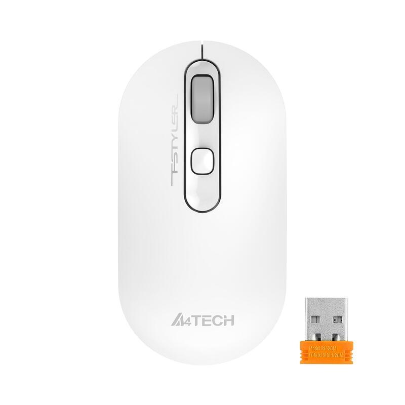 Мышь A4tech Fstyler FG20S USB WHITE