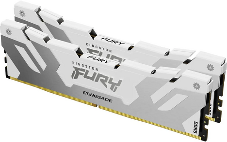 Оперативная память Kingston FURY Renegade Silver/White XMP 64GB 6400MT/s DDR5 CL32, KF564C32RWK2-64, RTL