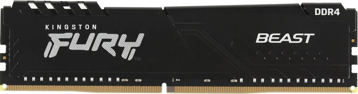 Оперативная память Kingston FURY Beast Black KF432C16BB1/16WP, RTL