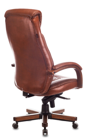 Кресло руководителя Бюрократ  T-9924WALNUT