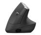 Мышь Logitech MX Vertical черный/черный оптическая (4000dpi) беспроводная BT/Radio USB (6but)