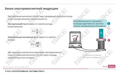 ООО «Корпоративные системы Плюс» Электронный курс «Станочник, Основы электротехники» (лицензия), базовая версия