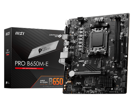 Материнская плата MSI AMD B650 PRO B650M-E