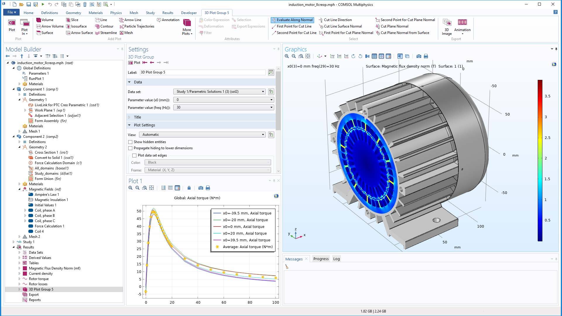 Модуль «LiveLink™ for PTC® Creo® Parametric™» для программы COMSOL Multiphysics®