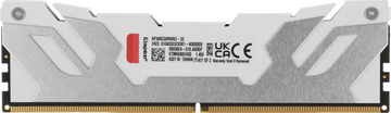 Оперативная память Kingston FURY Renegade White XMP 32GB 8000MT/s DDR5 CL38 (Kit of 2), KF580C38RWK2-32, RTL