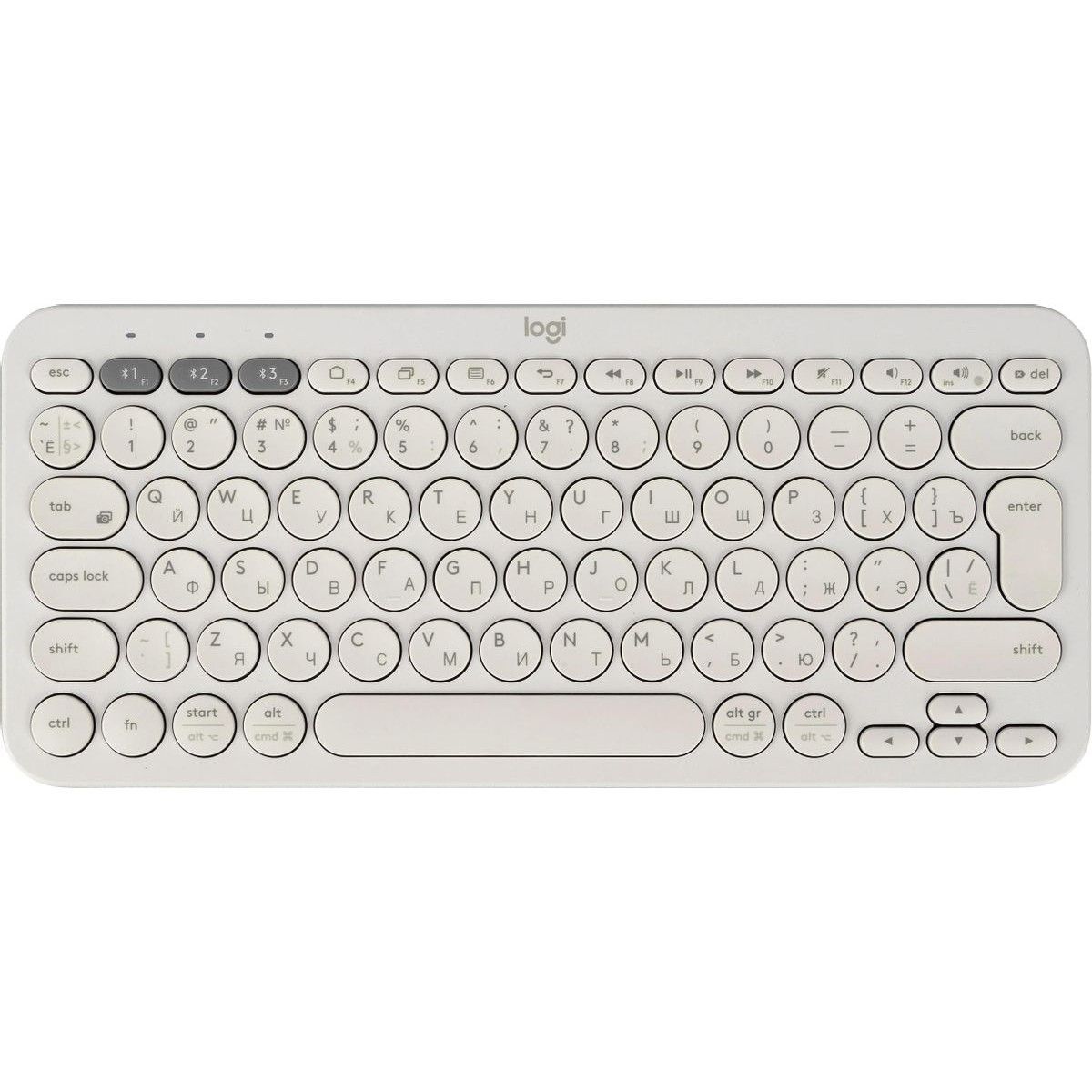 Клавиатура Logitech K380 920-009589, цвет белый