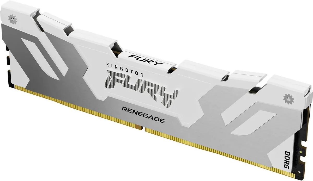Оперативная память Kingston FURY Renegade White XMP 32GB 6400MT/s DDR5 CL32, KF564C32RW-32, RTL