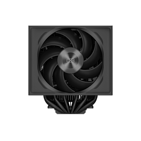 Устройство охлаждения(кулер) PcCooler RZ820 Soc-AM5/AM4/1151/1200/1700 черный 4-pin Al+Cu 300W Ret (RZ820-BKNWNX-GL)