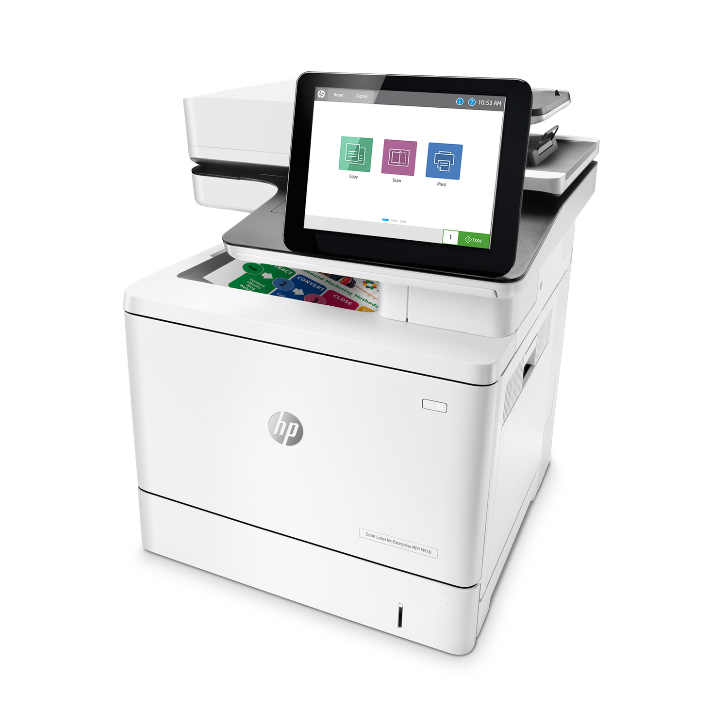 HP Inc. Color LaserJet Enterprise Flow MFP M578dn