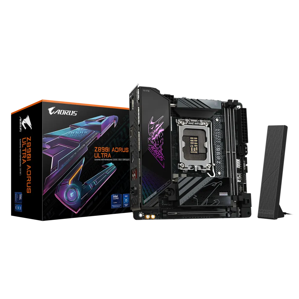 Материнская плата Gigabyte LGA1851 Intel Z890 Z890I AORUS ULTRA