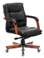 Кресло руководителя Бюрократ  T-9927WALNUT-LOW