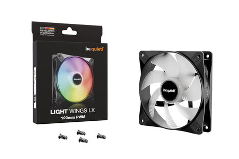 Вентилятор be quiet! Для корпуса LIGHT WINGS LX 120mm PWM