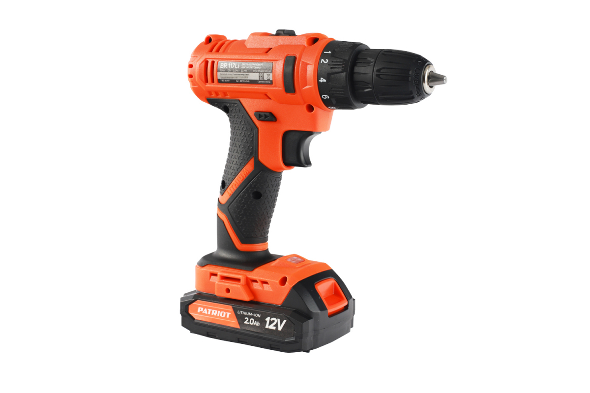 Безударная дрель-шуруповерт Патриот THE ONE BR 117Li