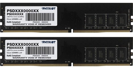 Оперативная память Patriot Desktop DDR4 3200МГц 2x8GB, PSD416G3200K, RTL
