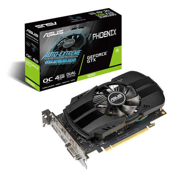 

Видеокарта ASUS GeForce GTX 1650 4 ΓБ Retail