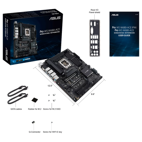 Материнская плата ASUS Intel W680 PRO WS W680-ACE
