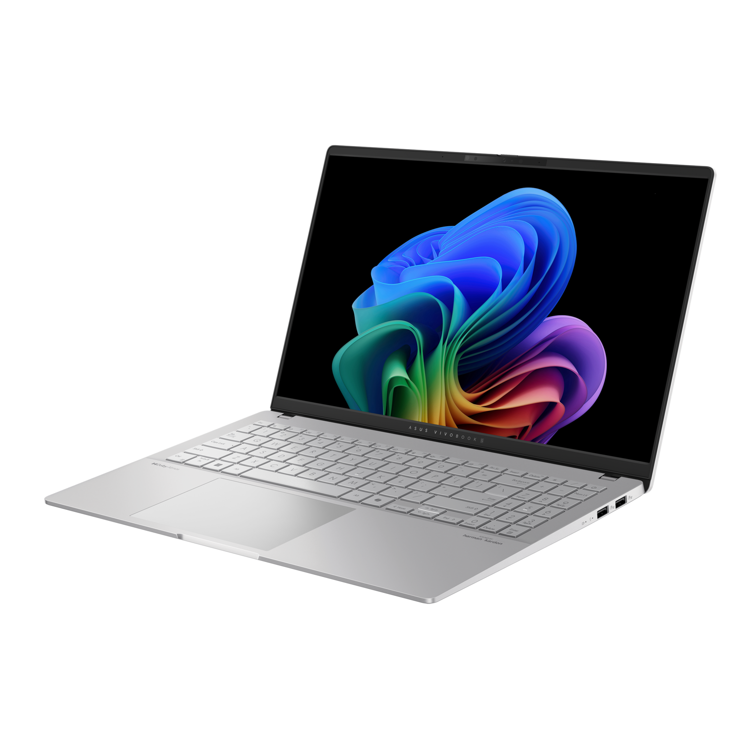 Ноутбук ASUS VivoBook S15 OLED S5507QA-MA006W Qualcomm Snapdragon X Elite X1E-78-100 (серебристый)