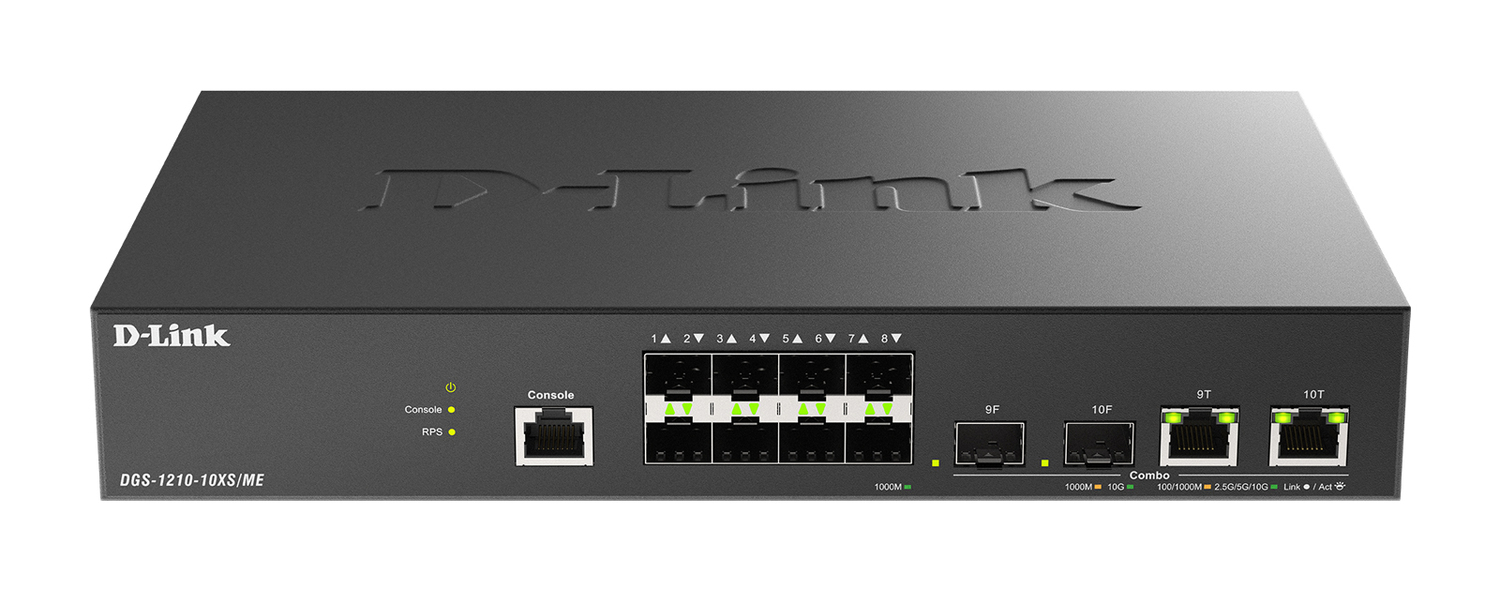 Коммутатор D-LINK DGS-1210-10XS/ME
