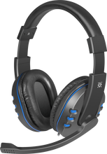 Гарнитура Defender Warhead G-160, цвет синий/черный