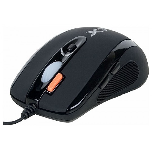 Мышь A4Tech X-710MK черный оптическая 2000dpi USB 7but (X-710MK USB)