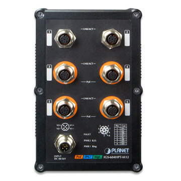 Коммутатор Planet IGS-604HPT-M12
